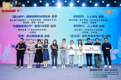 創意之旅正遠航 嘉士利攜手金穗獎，共筑大學生創新創業新生態